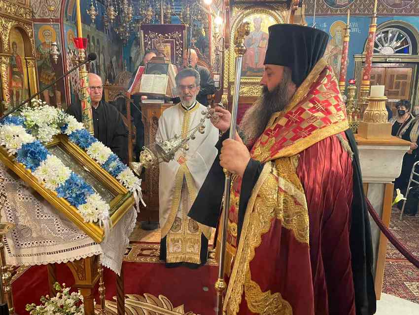 Επίσκοπος Κεγχρεών: Οι αρετές της Παναγίας πλήθος σαν θάλασσα