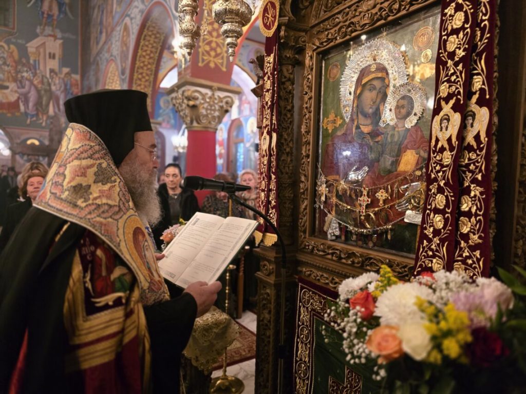 Ιερισσού Θεόκλητος: Να ζητούμε παρηγοριά στο πρόσωπο της Παναγίας