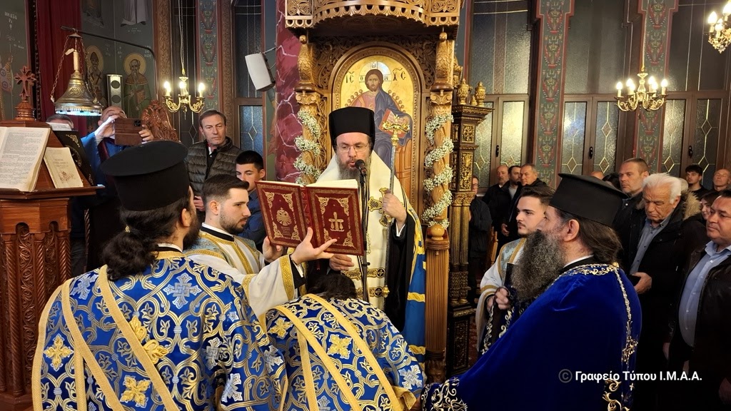 Η Δ’ Στάση των Χαιρετισμών της Θεοτόκου στην Κατοχή Μεσολογγίου