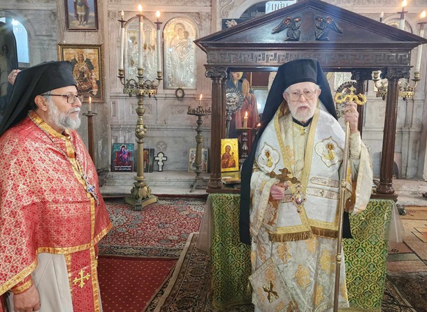 الاحتفال بأحد الأرثوذكسية في مدينة طنطا
