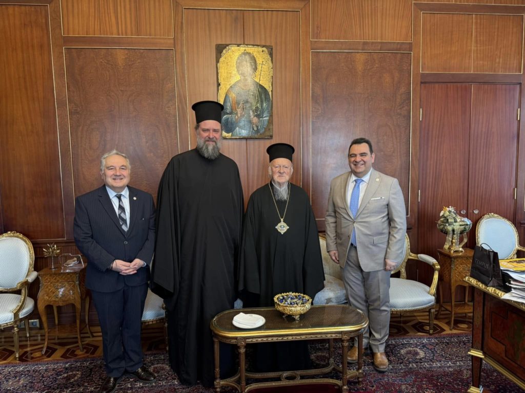 Ο Μητροπολίτης Θεσσαλονίκης στο Φανάρι