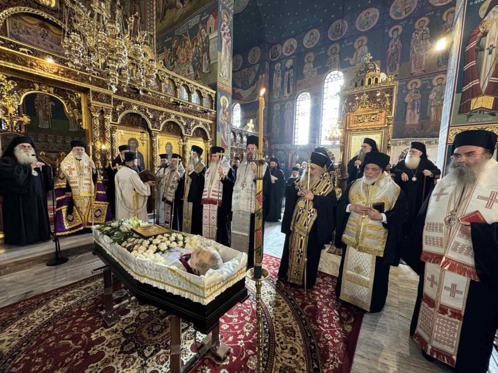 Η Εξόδιος Ακολουθία του κατά σάρκα πατρός του Μητροπολίτη Κιλκισίου Βαρθολομαίου, Γεωργίου Αντωνίου – Τριανταφυλλίδη