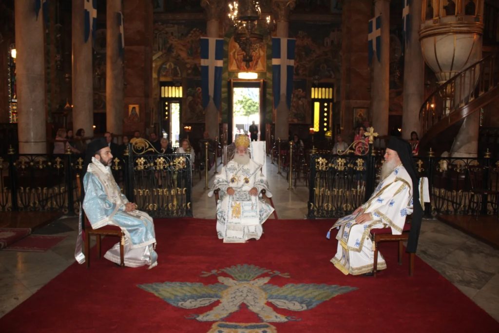 البابا ثيودروس يحتفل بعيد البشارة في الإسكندرية