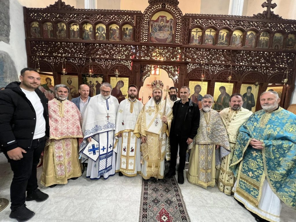 Kremtimi i Ungjillëzimit të Hyjlindëses