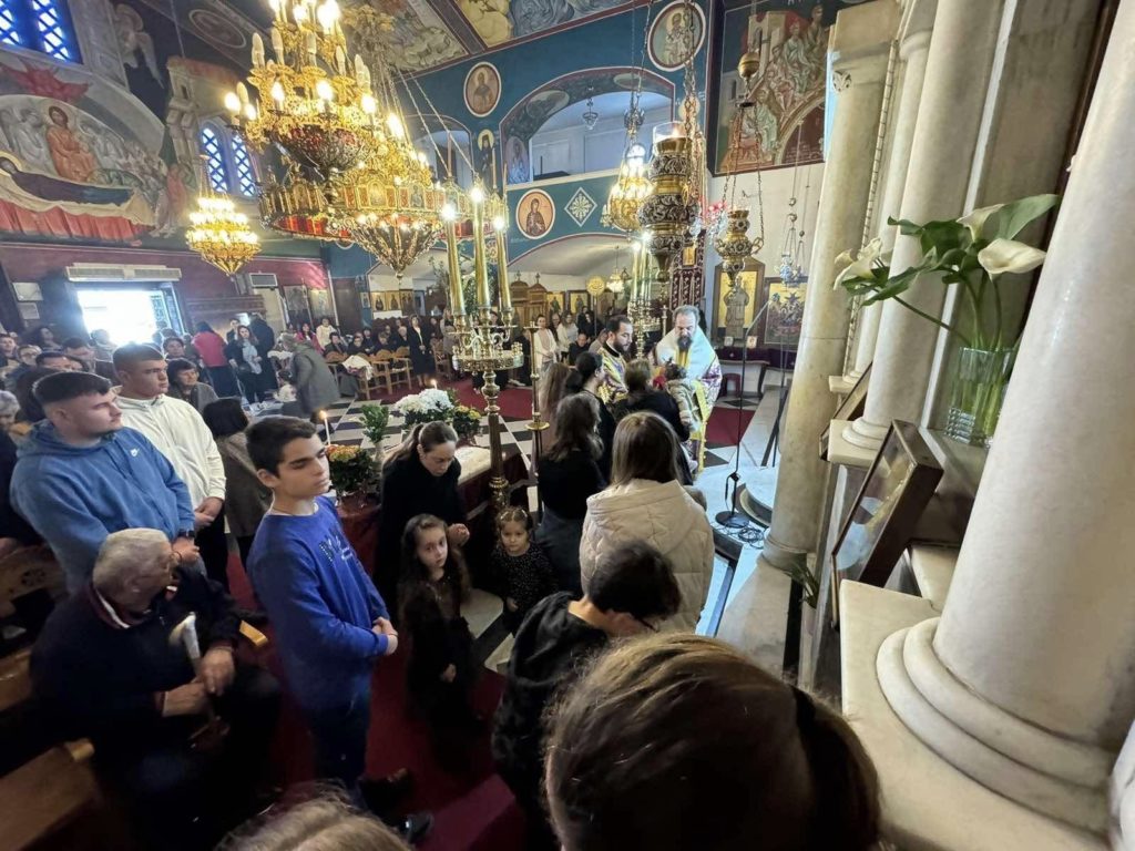 Η εορτή του Οσίου Ιωάννου της Κλίμακος στο Καμάρι της Σαντορίνης