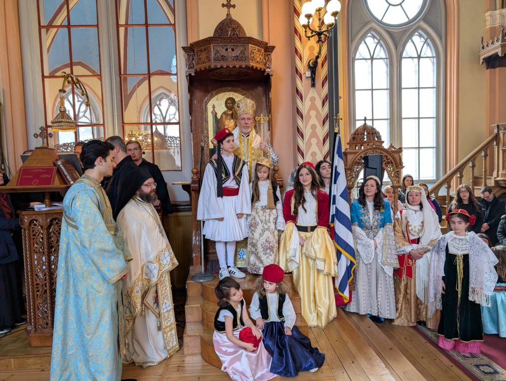 March 25th Celebration at the St. George Cathedral of Stockholm