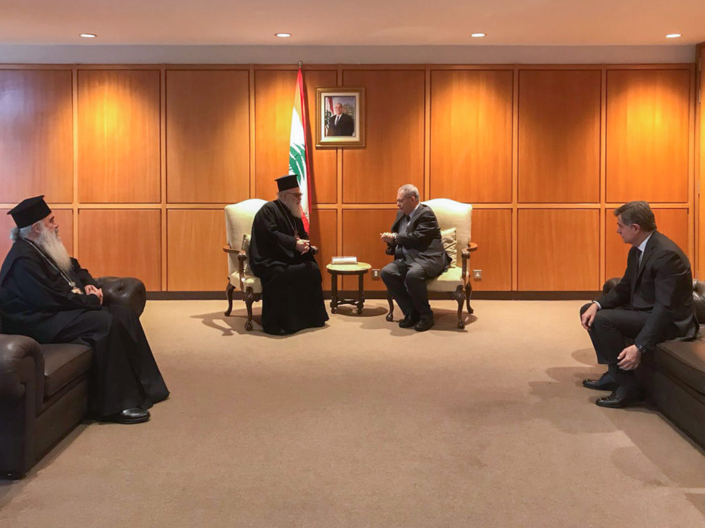 Patriarch John X Returns from Doha