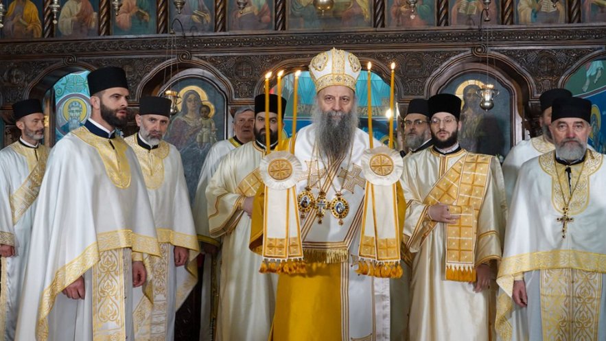 Патријарх Порфирије: Молитва је отварање свога срца за Христа и прихватање Њега за свога Спаситеља