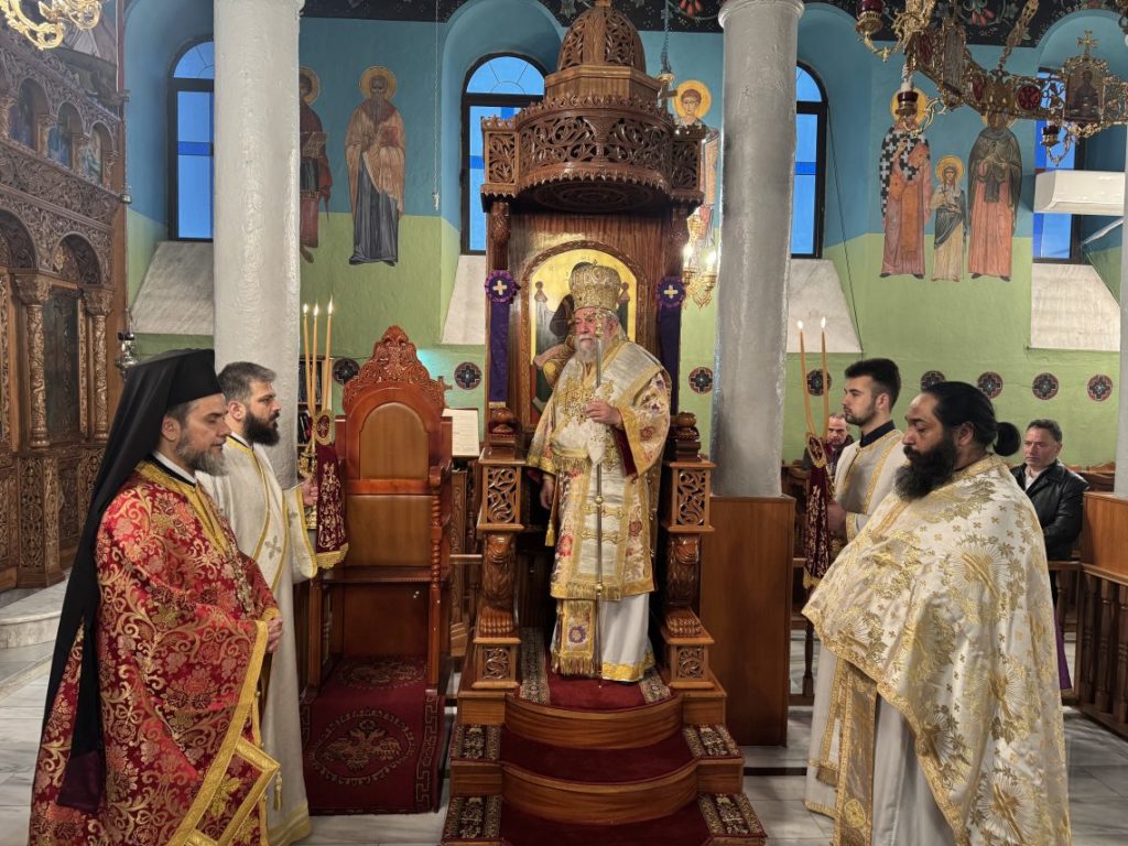 Η Κυριακή του Οσίου Ιωάννη της Κλίμακος στη Μητρόπολη Ελευθερουπόλεως