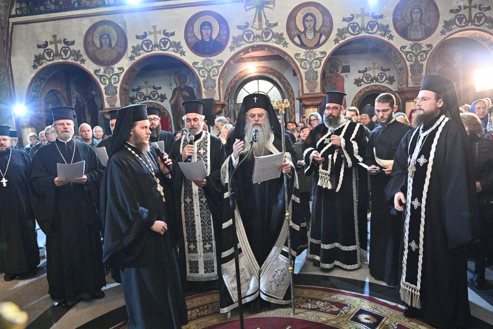 Велико повечерие с Четвъртата част от канона на св. Андрей Критски в Пловдив