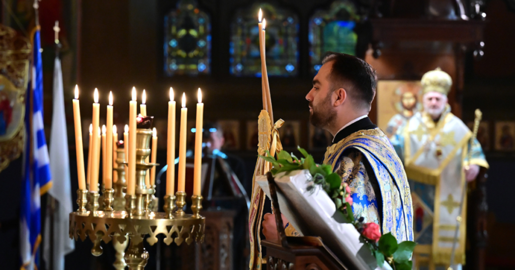 Archbishop Elpidophoros Celebrates Feast of the Annunciation at Manhattan Parish