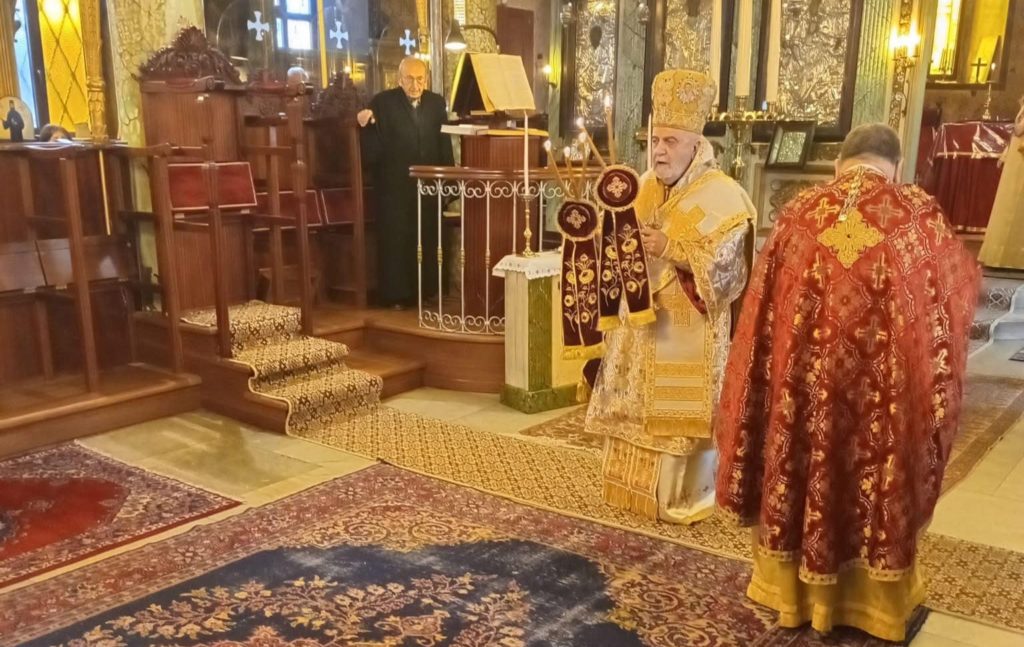 The Sunday of Orthodoxy at Saint Stephanos in Yesilköy