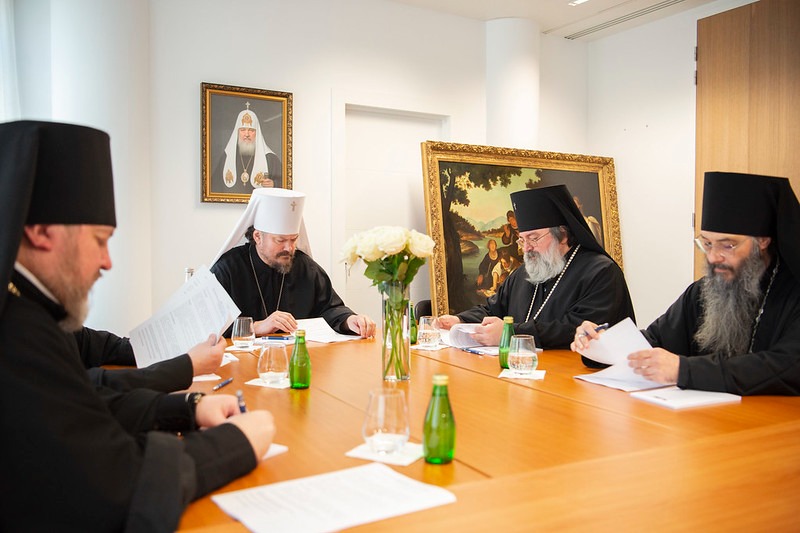 Митрополит Корсунский Нестор возглавил заседание Синода Патриаршего экзархата Западной Европы