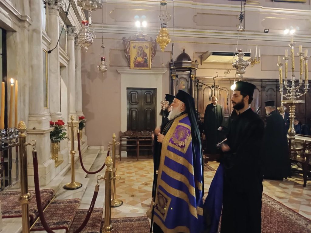 Ο Κατανυκτικός Εσπερινός της Δ’ Κυριακής των Νηστειών στην Κέρκυρα