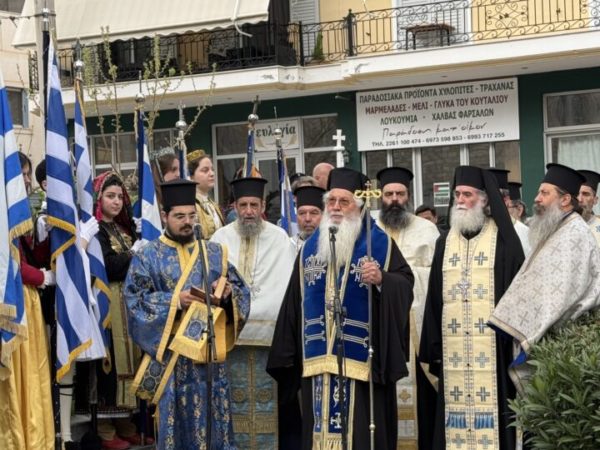 Η Εορτή Ευαγγελισμού της Θεοτόκου και της Εθνικής Επετείου 25ης Μαρτίου στη Λιβαδειά