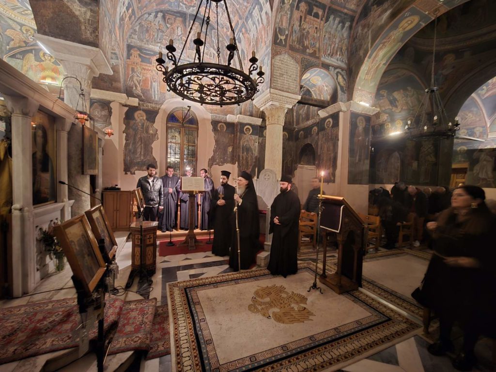 Ο Α’ Κατανυκτικός Εσπερινός στην Ιερά Μονή Ασωμάτων Πετράκη