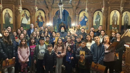 Δημοτικό Σχολείο από τη Χαλκιδική στον Ι.Ν. Αγίου Γεωργίου του Νεομάρτυρα στα Ιωάννινα