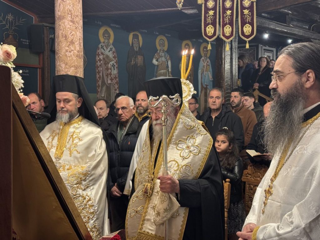 Η Ακολουθία των Α΄ Χαιρετισμών στον Μητροπολιτικό Ιερό Ναό Αγίου Νικολάου Ελευθερουπόλεως