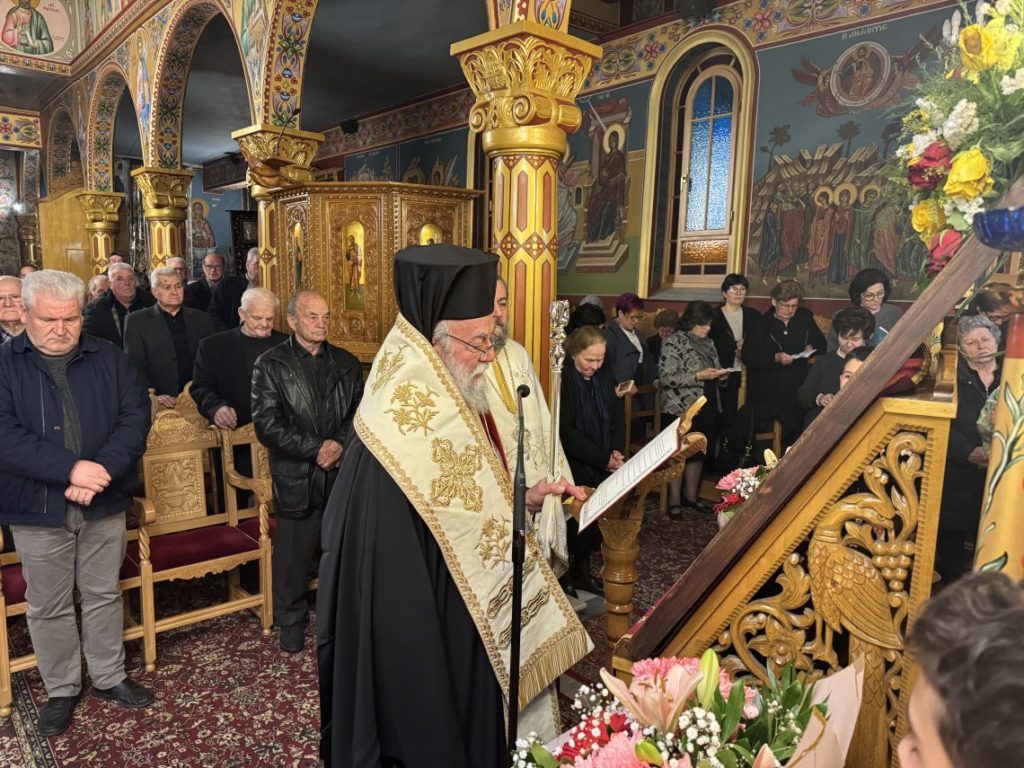 Η Ακολουθία της Δ΄ Στάσεως των Χαιρετισμών στην Νικήσιανη Παγγαίου