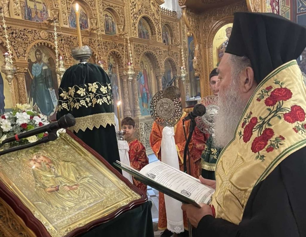 Μητροπολίτης Χαλκίδος: Η Παναγία, η αιτία χαράς των ανθρώπων