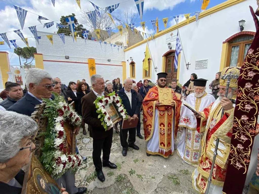 Με λαμπρότητα εορτάσθηκε η Κυριακή της Ορθοδοξίας στη Λέρο