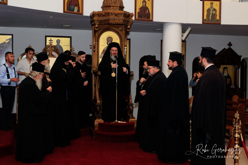 Holy Diocese of Perth: The Vespers of Forgiveness at the Church of Saint Nektarios