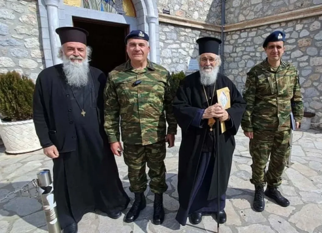 Ο Μητροπολίτης Λέρου υποδέχθηκε τον νέο Διοικητή της 80 ΑΔΤΕ, Ταξίαρχο Δημήτριο Κουλέτση