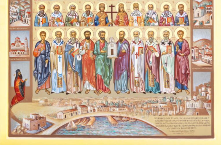 Πρώτη δημοσίευση ακολουθίας και εικόνας πάντων των εν Πάφω διαλαμψάντων αγίων
