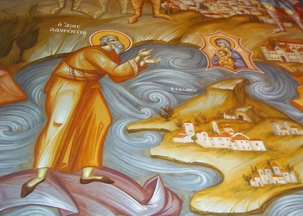 Όσιος Λαυρέντιος ο Μεγαρεύς – Πώς ο Όσιος έλαβε πίσω τον καταπατημένο ελαιώνα από τον οθωμανό άρχοντα