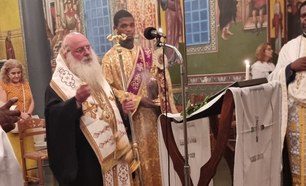 Η Α’ Στάση των Χαιρετισμών στην Ιερά Μητρόπολη Κινσάσας