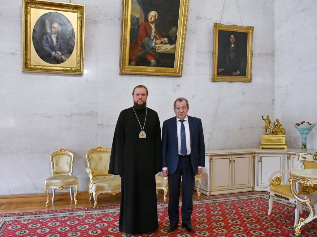 Председатель Финансово-хозяйственного управления обсудил с президентом Российской академии наук вопросы сотрудничества Владимирской митрополии и РАН