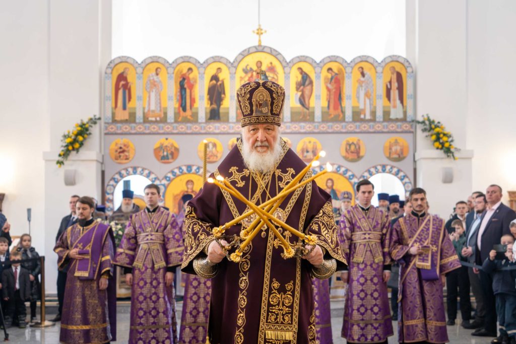 Предстоятель Русской Церкви освятил храм блаженной Ксении Петербургской в Бескудникове г. Москвы