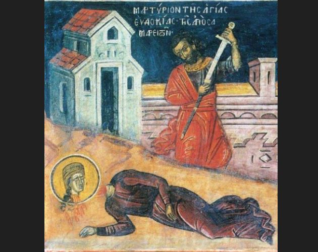 Οσιομάρτυρας Ευδοκία – Η θανάτωση και η ανάσταση αυτού που την καλούσε να επιστρέψει στον κόσμο της αμαρτίας