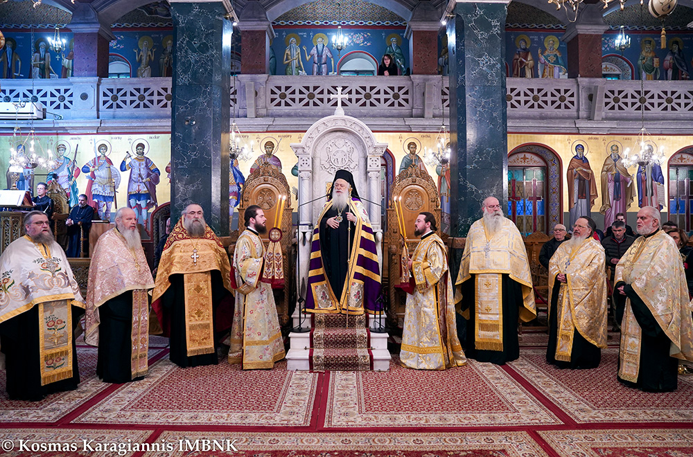 Ομιλία από τον Καθηγούμενο της Ιεράς Μονής Εσφιγμένου στον Β’ Κατανυκτικό Εσπερινό στη Βέροια