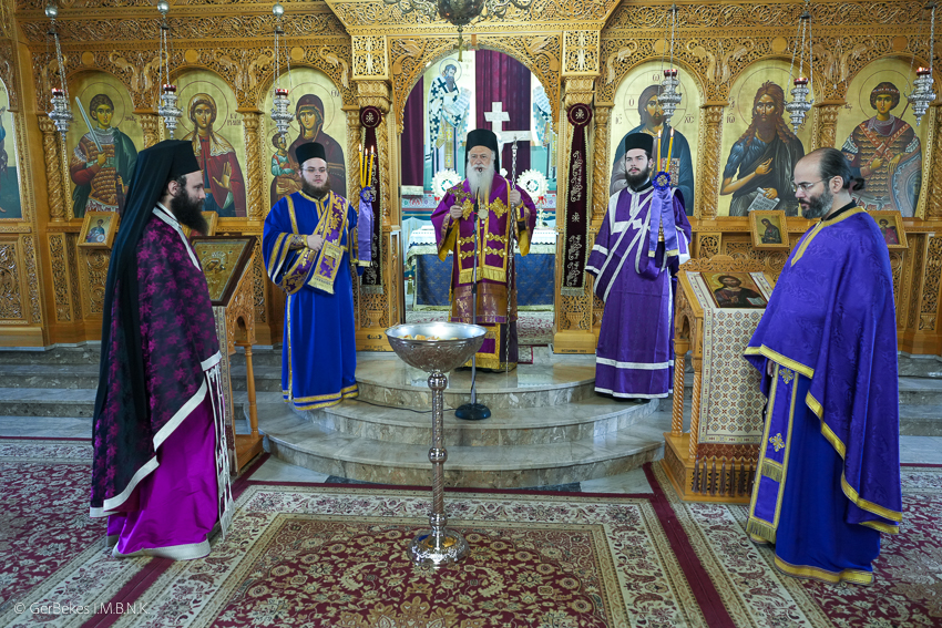 Προηγιασμένη στην Ιερά Μονή Αγίας Κυριακής Λουτρού