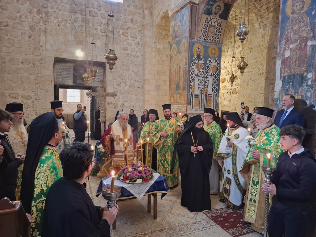 Η εορτή της Σταυροπροσκηνήσεως στην Ιερά Μονή Τιμίου Σταυρού στα Ιεροσόλυμα