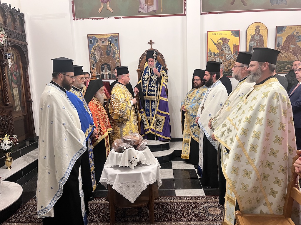 Η πανήγυρη της Ενορίας Ευαγγελισμού της Θεοτόκου Αμβέρσης