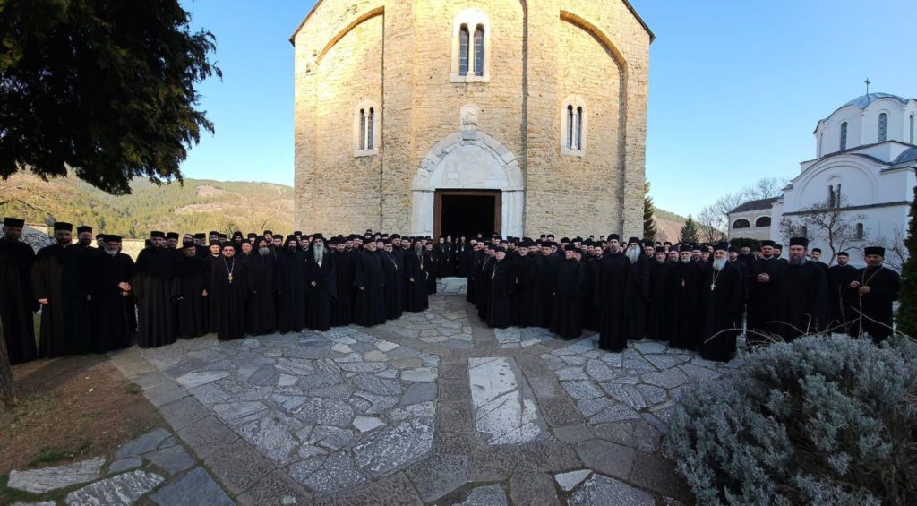 Сабор свештенства и монаштва у манастиру Студеници