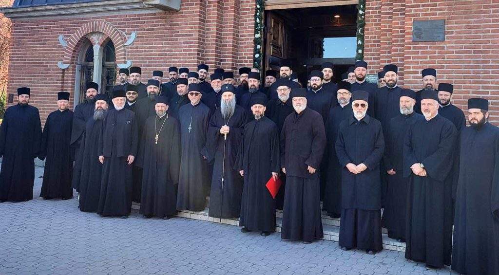 Исповест свештенства архијерејског намесништва земунско-новобеоградског