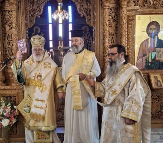Ο Μητροπολίτης Διδυμοτείχου τέλεσε την εις Διάκονον χειροτονία του Βασιλείου Φάκου