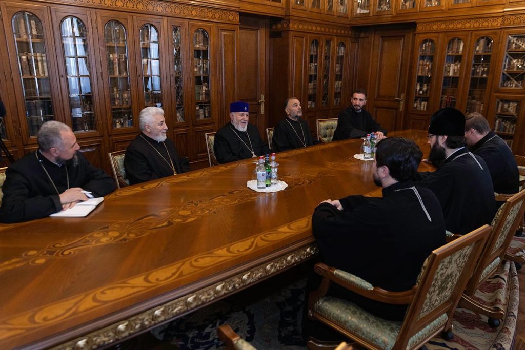 Председатель ОВЦС встретился с Предстоятелем Армянской Апостольской Церкви