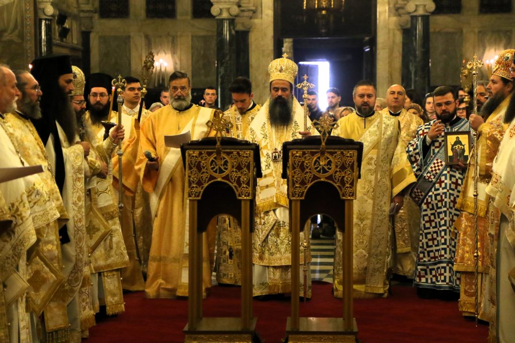 Представитель Русской Церкви принял участие в чине Торжества Православия в Александро-Невском соборе в Софии
