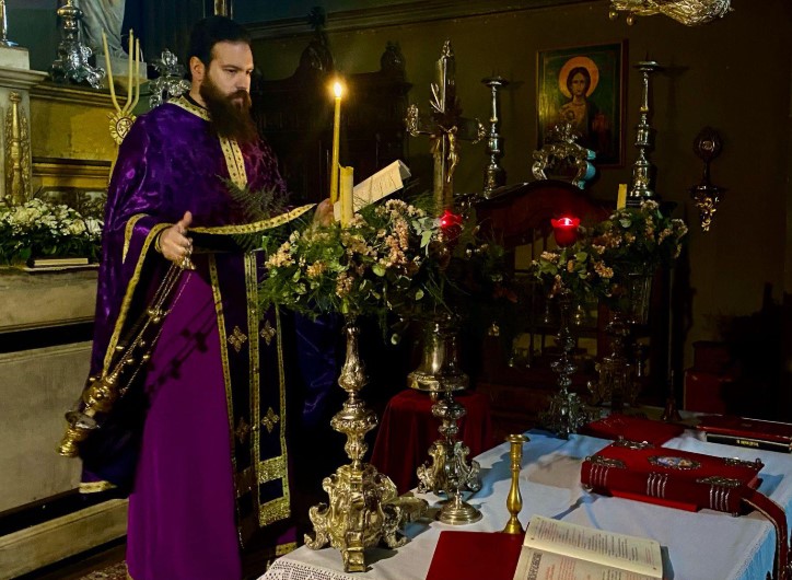 Πρώτη Προηγιασμένη Θεία Λειτουργία στον Ελληνορθόδοξο Ιερό Ναό του Μιλάνου