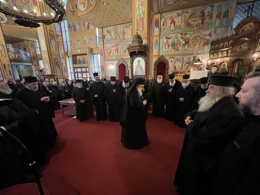 Ο Εσπερινός της Συγχωρήσεως στην Ιερά Μητρόπολη Κιτίου