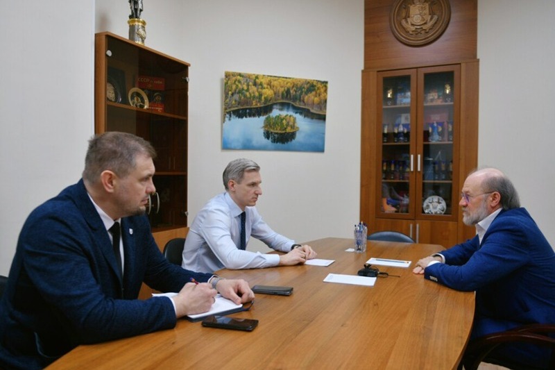 Ректор Российского православного университета встретился с губернатором Смоленской области