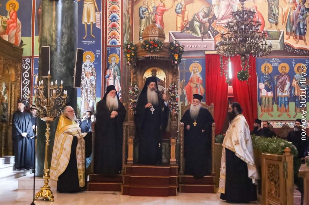 Ο Αρχιμανδρίτης Ιγνάτιος Ριγανάς στον Ε’ Κατανυκτικό Εσπερινό στην Λαμία