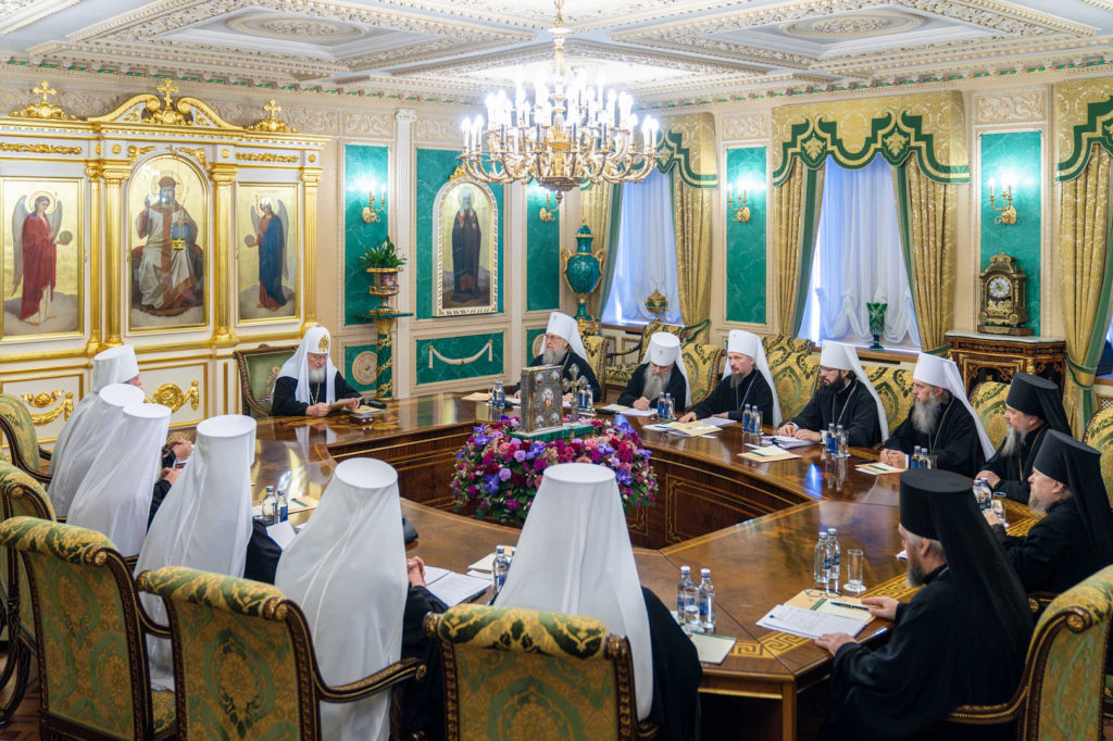 უწმინდეს პატრიარქ კირილეს თავმჯდომარეობით წმინდა სინოდის 2025 წლის პირველი სხდომა გაიმართა