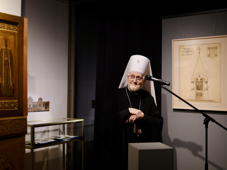 В Российском духовно-культурном православном центре в Париже открылась выставка творчества Альберта Бенуа