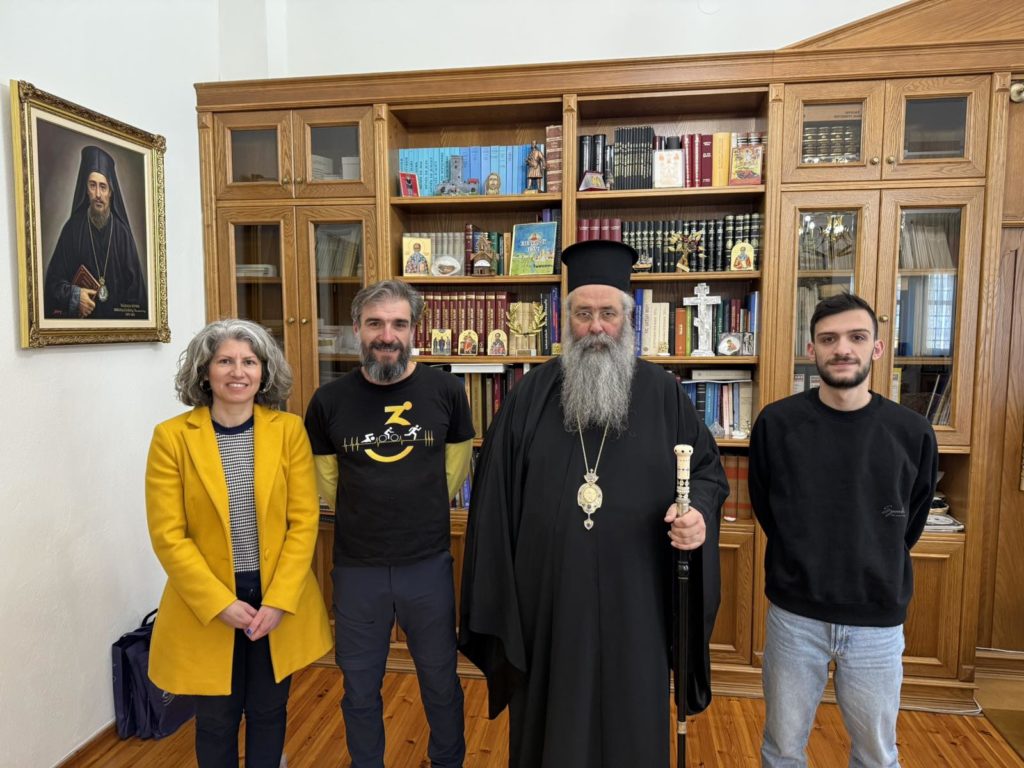 Τo «TRIMAN» επισκέφθηκε τον Μητροπολίτη Κίτρους Γεώργιο