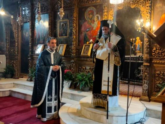 Αρχιερατική Προηγιασμένη Θεία Λειτουργία στον Άγιο Νικόλαο Κοπάνων
